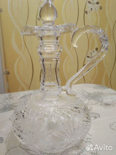 Хрустальный штоф графин