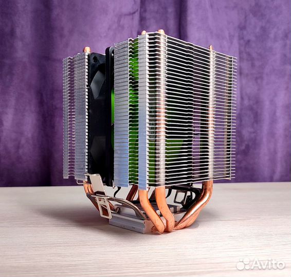 Башенный кулер 4 трубки 140W (для процессора)