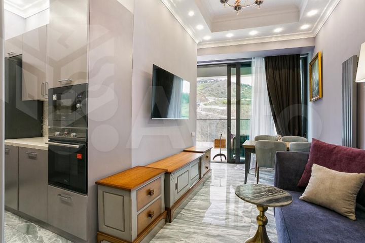 1-к. апартаменты, 42 м², 6/18 эт.