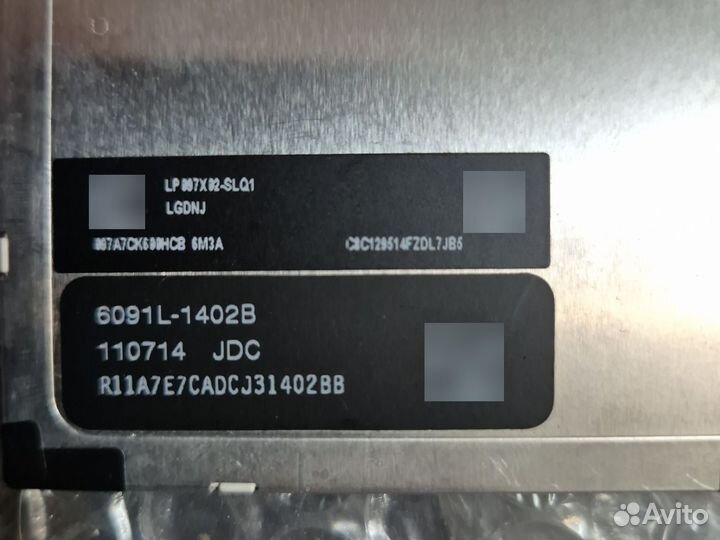 Дисплей ipad2