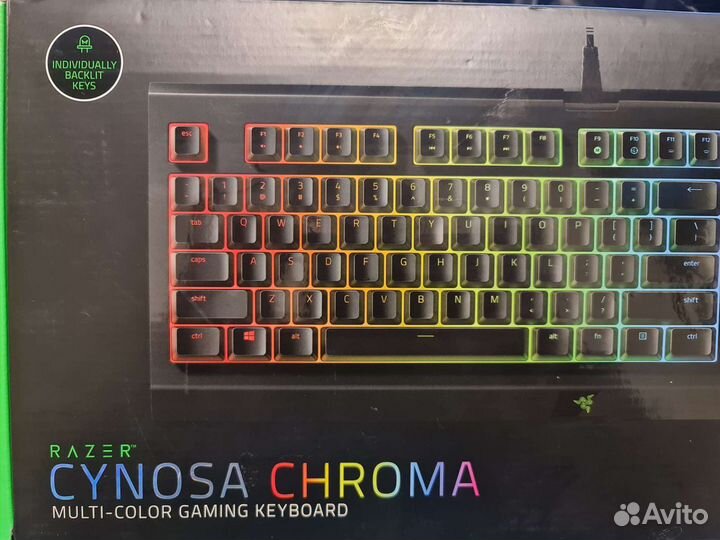 Клавиатура razer cynosa chroma