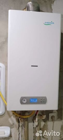 Газовый котел двухконтурный oasis