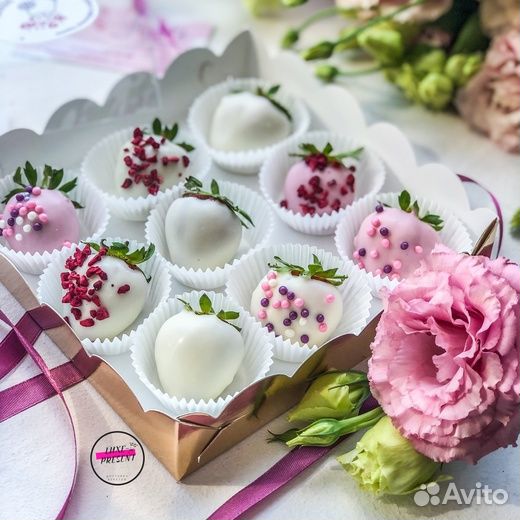 Наборы из клубники в шоколаде