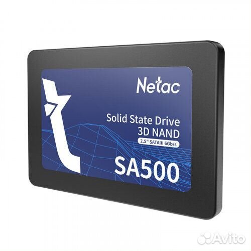 SSD netac 480Gb NT01SA500-480-S3X