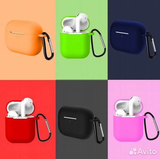 Силиконовый чехол на AirPods Pro 2