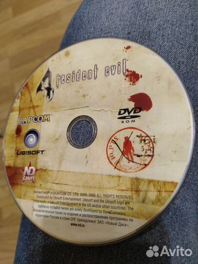 Боксы для cd dvd,resident evil 4