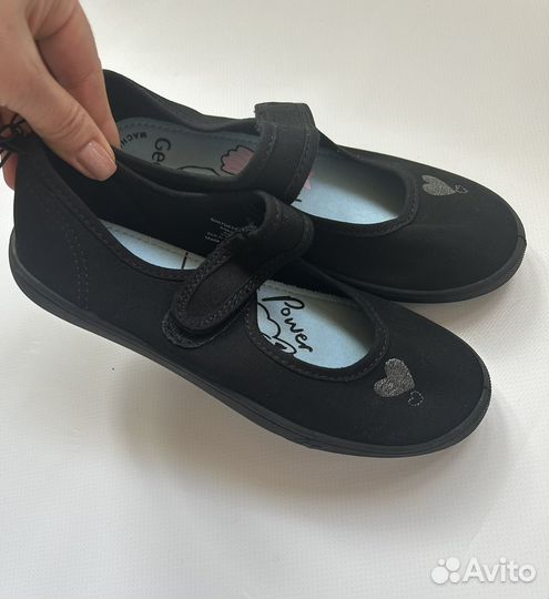 Слипоны Туфли для девочки 34 George