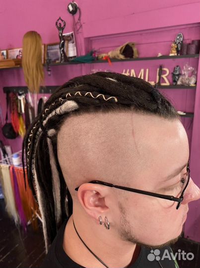 Изготовление и вплет Де-дред