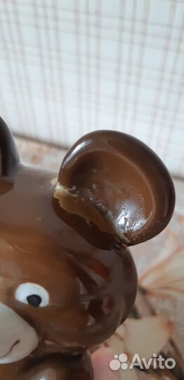 Олимпийский мишка фарфор СССР