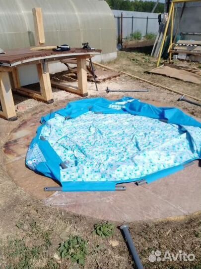 Бассейн Bestway steel pro max