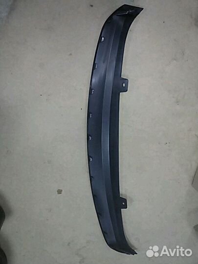 Спойлер заднего бампера hyundai solaris