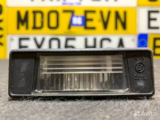 Фонарь подсветки номера Nissan Qashqai J10 MR20DE