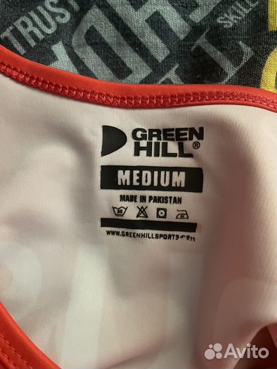 Борцовское трико Green Hill