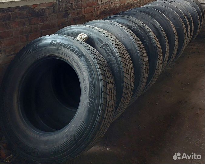 Шины 315 70 22.5 ведущие бу Cordiant