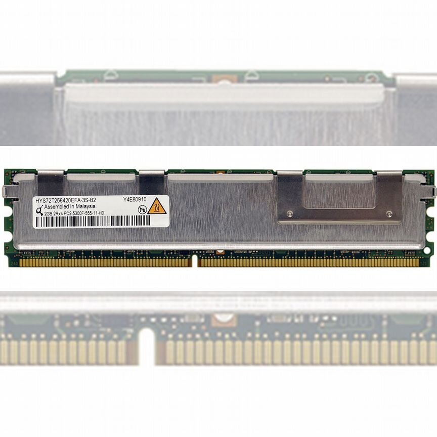 [HYS72T256420EFA-3S-B2] Оперативная Память Qimonda Hys72t256420efa-3s-B2