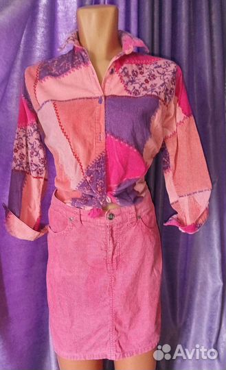 Рубашка вельвет Италия