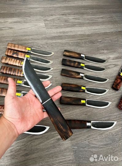 Нож кованный 110х18ш нержавека углеродка