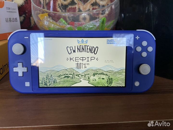 Прошитый Nintendo Swith Lite 128GB