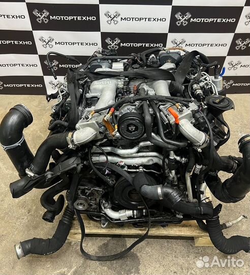 Двигатель CKD 4.2 TDi VW Touareg с навесным