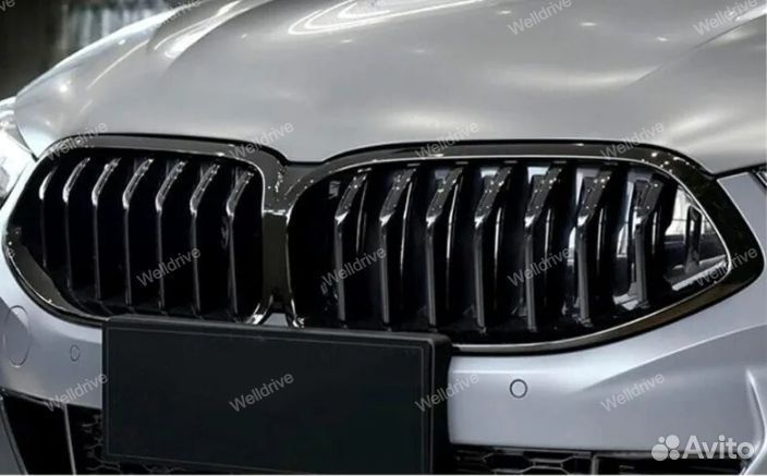 Решетка BMW 8 G14 G15 G16 M-Performance черная