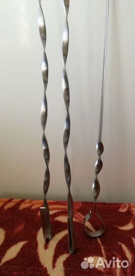 Шампуры 3штуки. Цена за всё