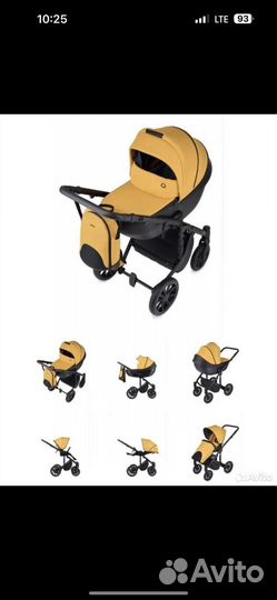 Коляска anex 3 в 1