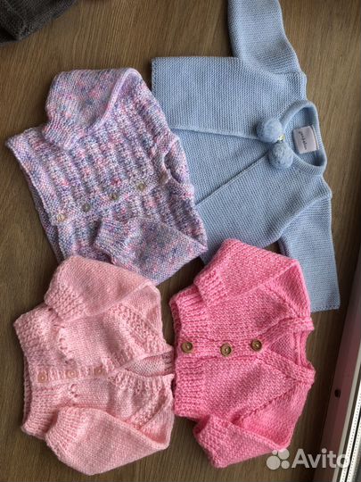 Детская одежда для девочек с рождения, 0-3 мес