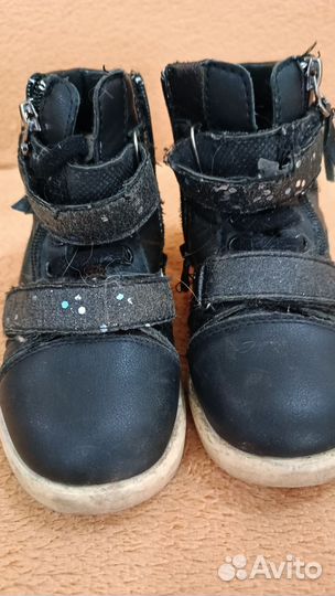 Ботинки демисезонные для девочки 27 размер