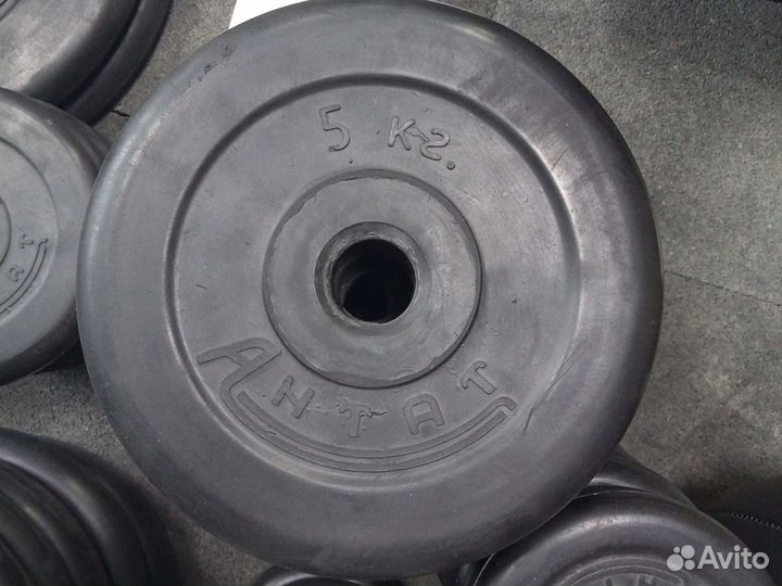 Блины Антат для гантелей и штанги