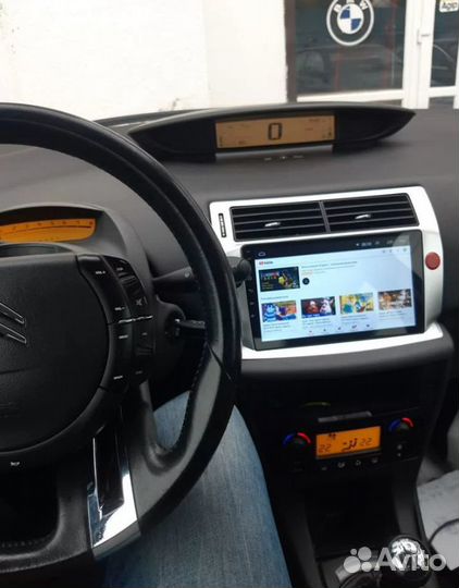 Магнитола на Citroen C4 Android