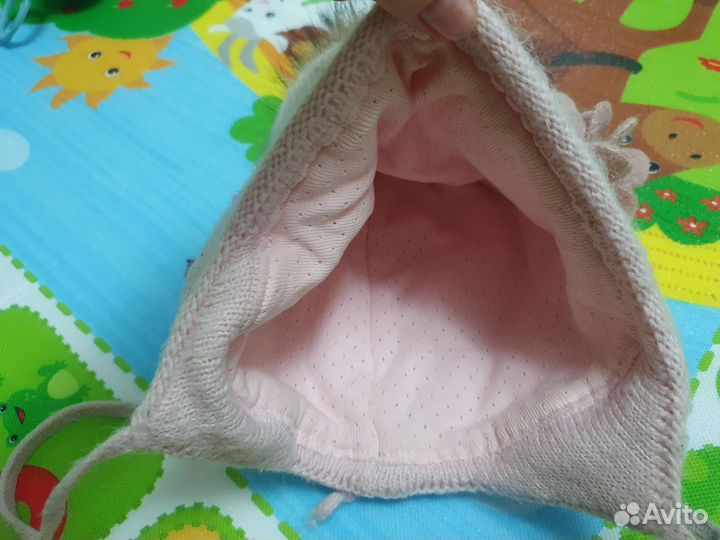 Шапка зимняя для девочки 6 лет