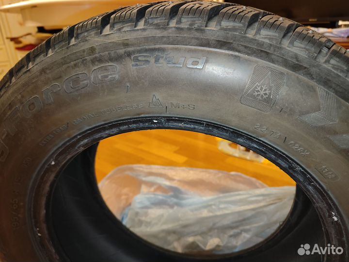 Bfgoodrich G-Force Stud 195/65 R15