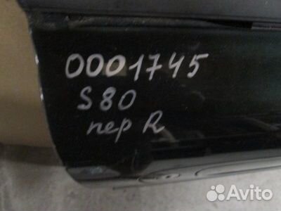 Дверь передняя правая Volvo S80 1 1998-2006
