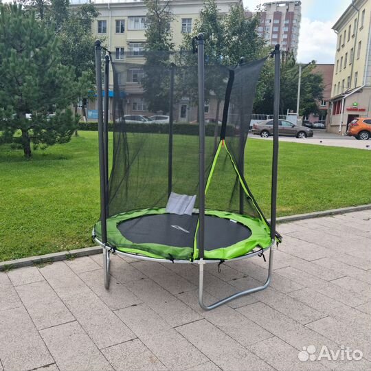 Батут качественный для взрослых и детей каркасный