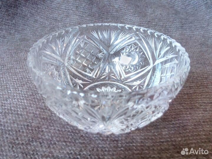 Салатник (чешский хрусталь)