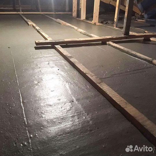 Заливка пенобетона
