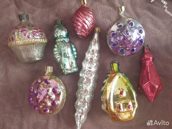 Елочные игрушки СССР