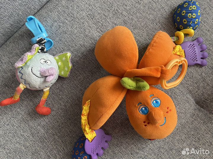 Игрушки lamaze, fisher price, tiny love