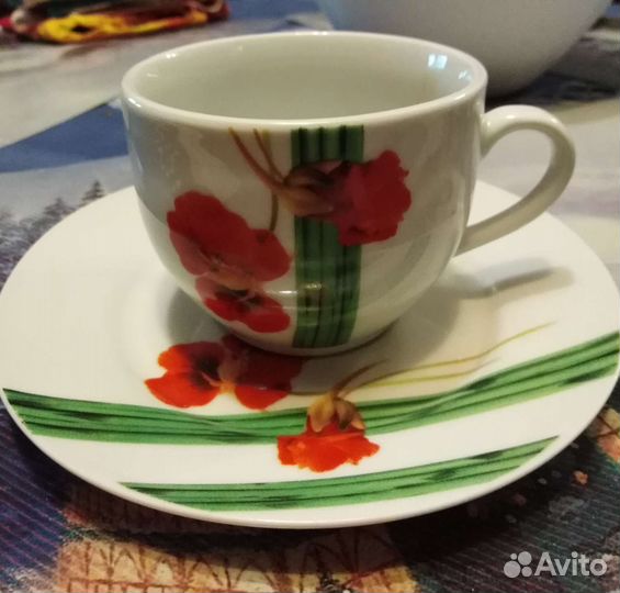 Кофейная пара фарфор