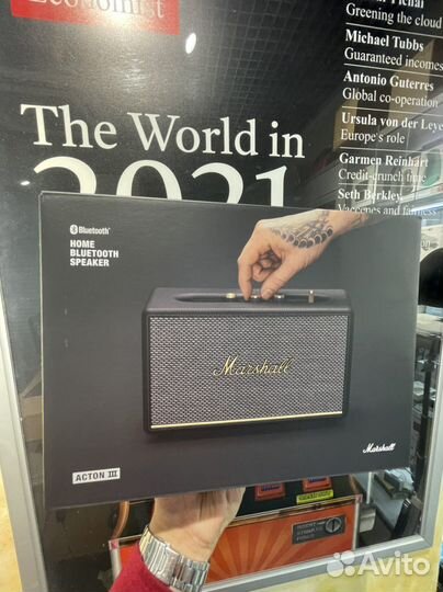 Колонка Marshall Action lll black