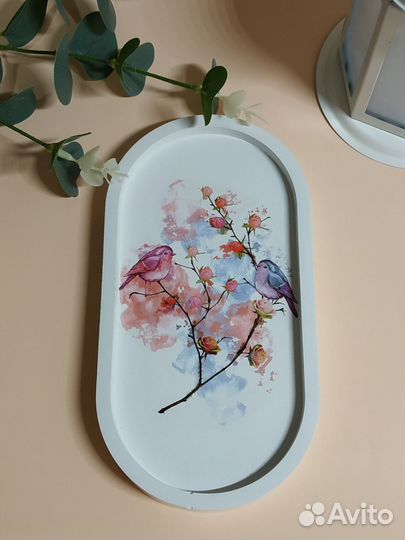 Поднос для украшений/ органайзер/ подсвечник