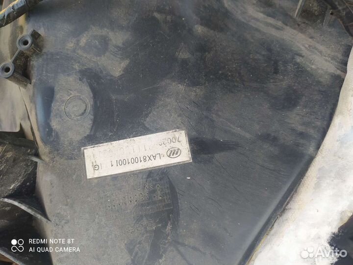 Lifan Breez печка в сборе