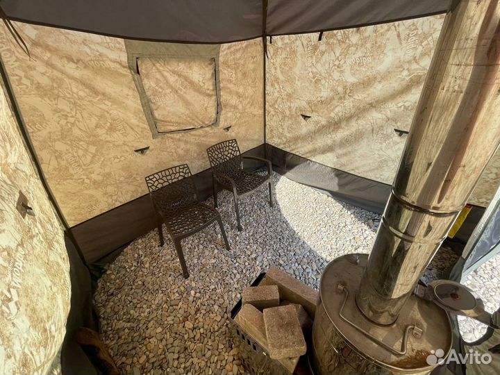Мобильная баня палатка