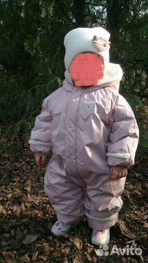Комбинезон демисезонный для девочки 86-92
