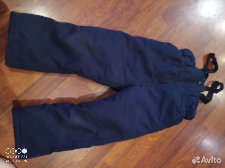 Полукомбинезон зимний 116-122