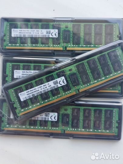 Оперативная память ddr4 16gb (серверная память)