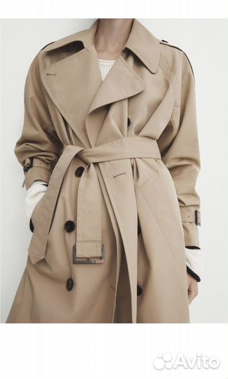 Massimo dutti тренч