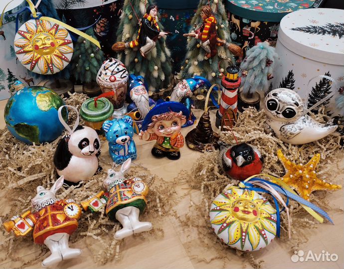 Ёлочные игрушки Гарри Поттер Хогвартс и другие