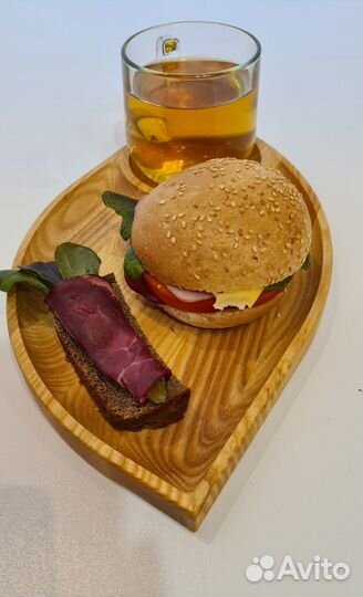 Тарелка ясень/дуб