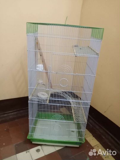 Клетка для грызунов многоярусная